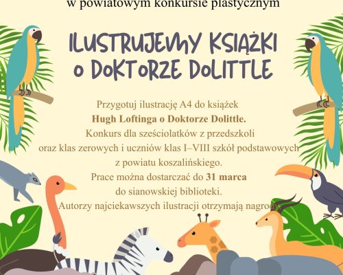 plakat Powiatowy Konkurs Plastyczny